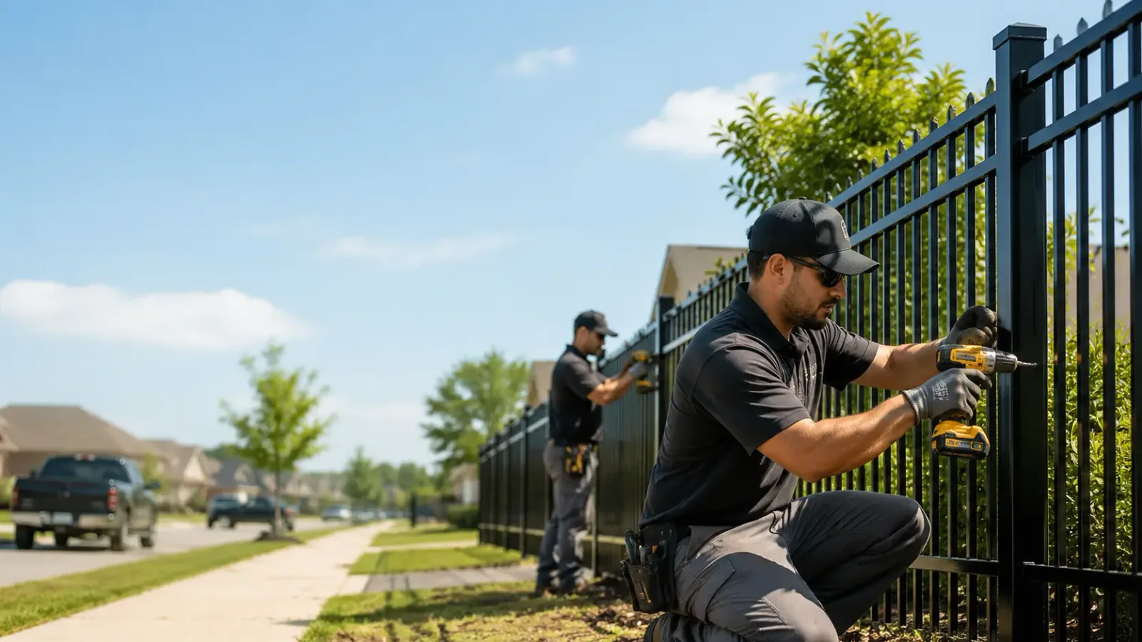 Metal Fence Installation in Burt, NY